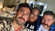 رضا داودنژاد و همکارانش در حال کار جدید + عکس