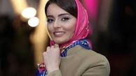 نیلوفر پارسا با کت و شلوار و کلاه /عکس