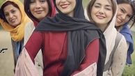 شبنم فرشادجو و دوستانش در باغ + عکس