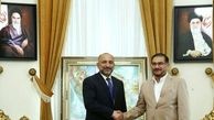 دیدار شمخانی با مشاور امنیت ملی رئیس جمهور افغانستان 