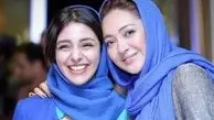 سلفی خنده دار نیکی کریمی و هستی مهدوی فر در سوئد بخاطر فرار از سرما! عکس