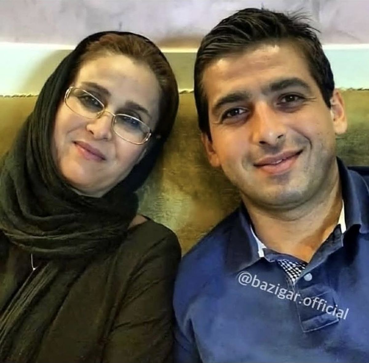 حمید گودرزی و مادر جوانش + عکس