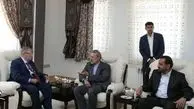دیدار لاریجانی با جلال طالبانی 