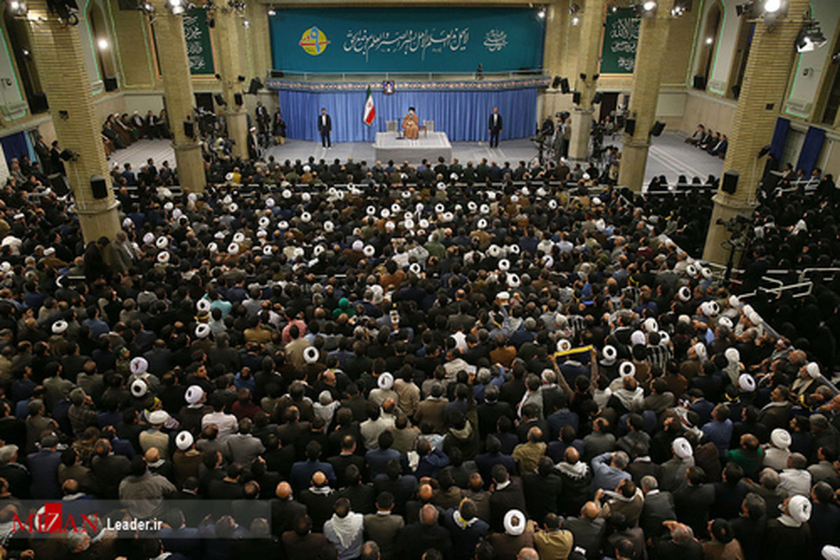 دیدار اعضای شورای هماهنگی تبلیغات اسلامی با رهبر معظم انقلاب (عکس)