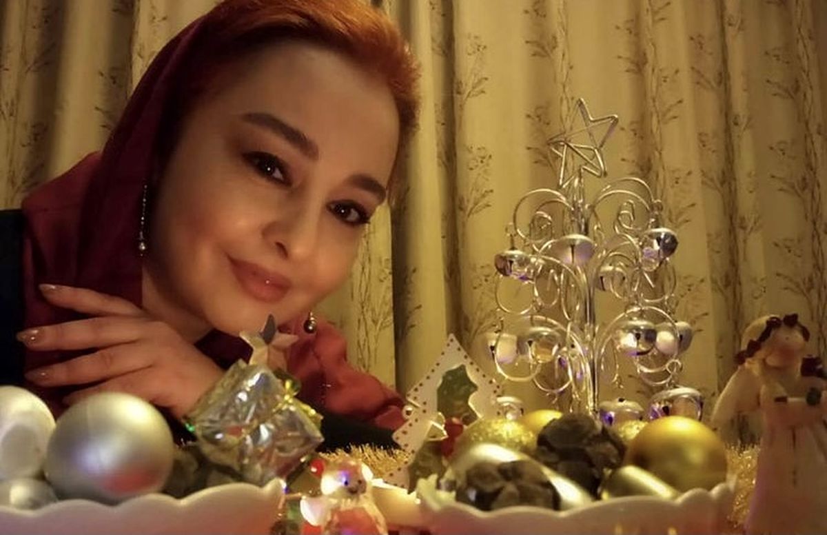 ماهایا پطروسیان در شب سال نو میلادی + عکس