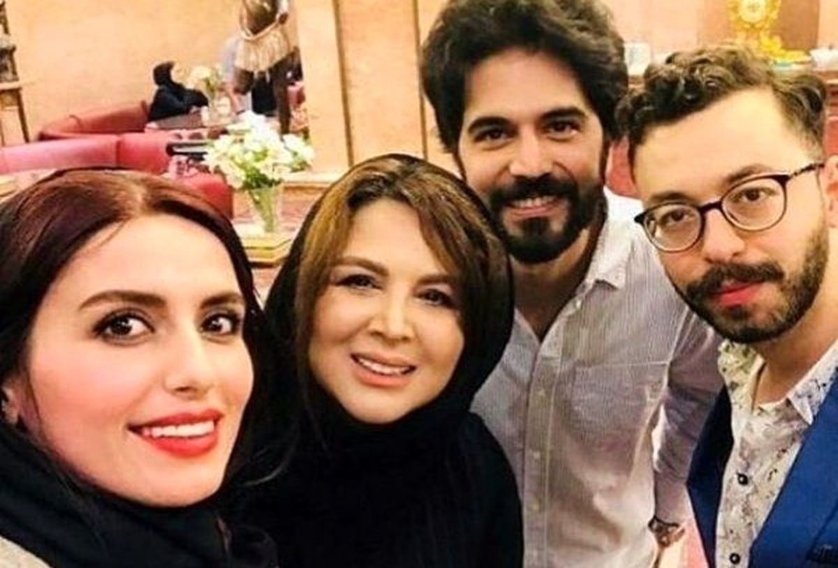 سلفی جدید بازیگران سریال لحظه گرگ و میش