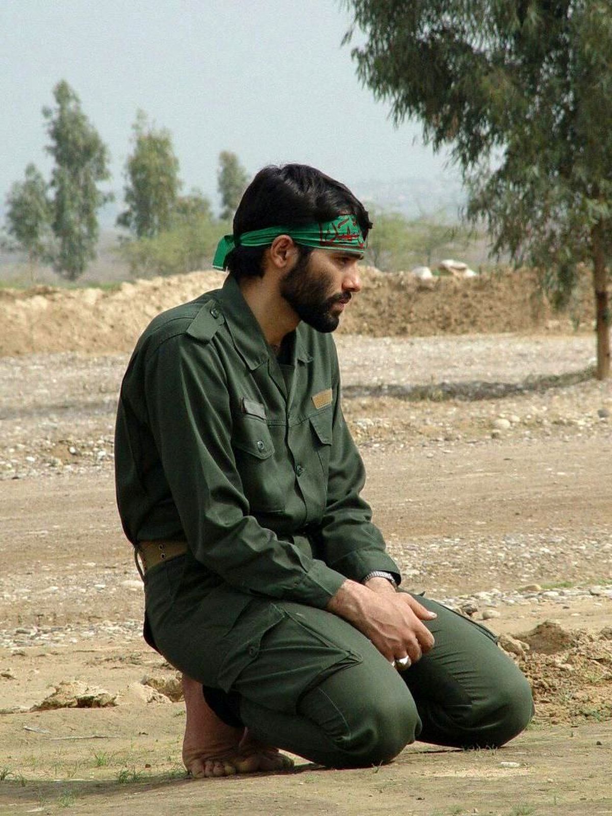 چشمان شهید ایرانی حمله موشکی اسرائیل