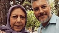 ثریا قاسمی و هوادارش + عکس
