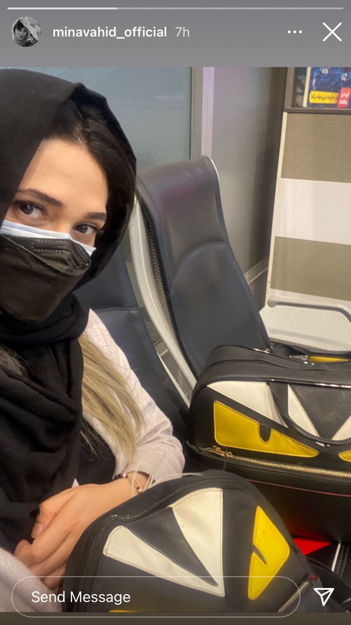 ظاهر متفاوت مینا وحید + عکس