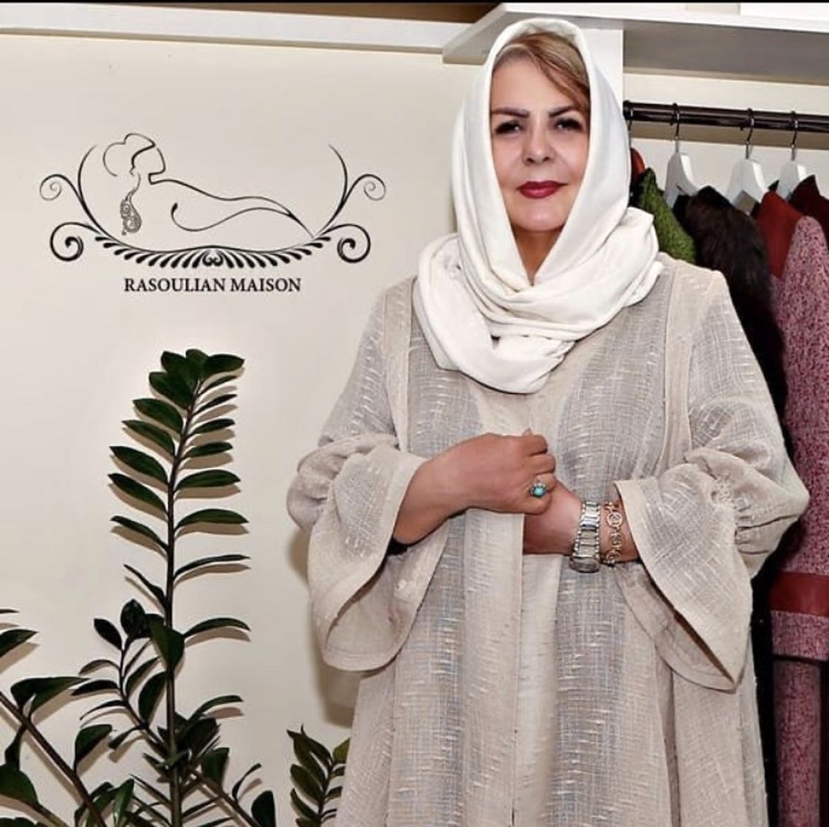 پوراندخت مهیمن در یک‌مزون لاکچری + عکس
