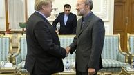 دیدار رئیس کمیسیون سیاست خارجی پارلمان اروپا با علی لاریجانی/ گزارش تصویری
