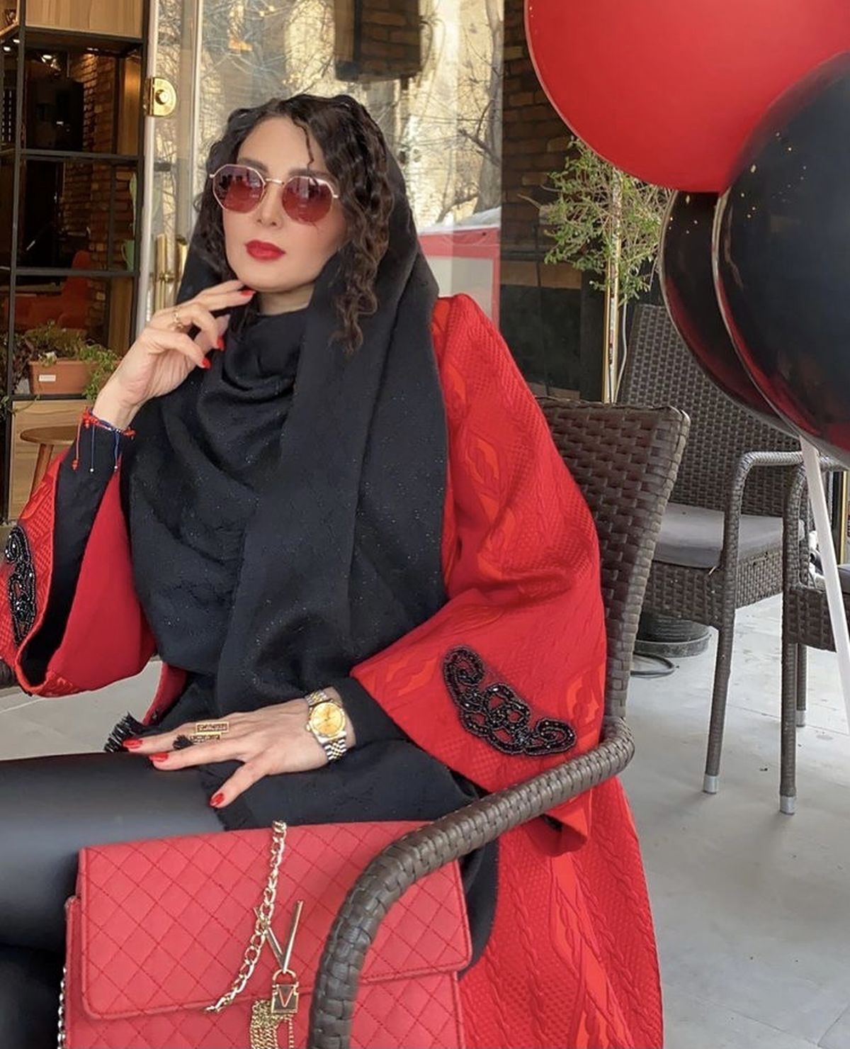 استایل ولنتاینی لیلا بلوکات + عکس