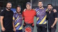 دوستان فوتبالی پدرام کریمی + عکس