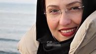تبلیغ معصومه کریمی برای یک نمایش/عکس