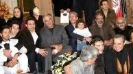 پسر مرحوم نوذری در جمع هنرمندان+عکس
