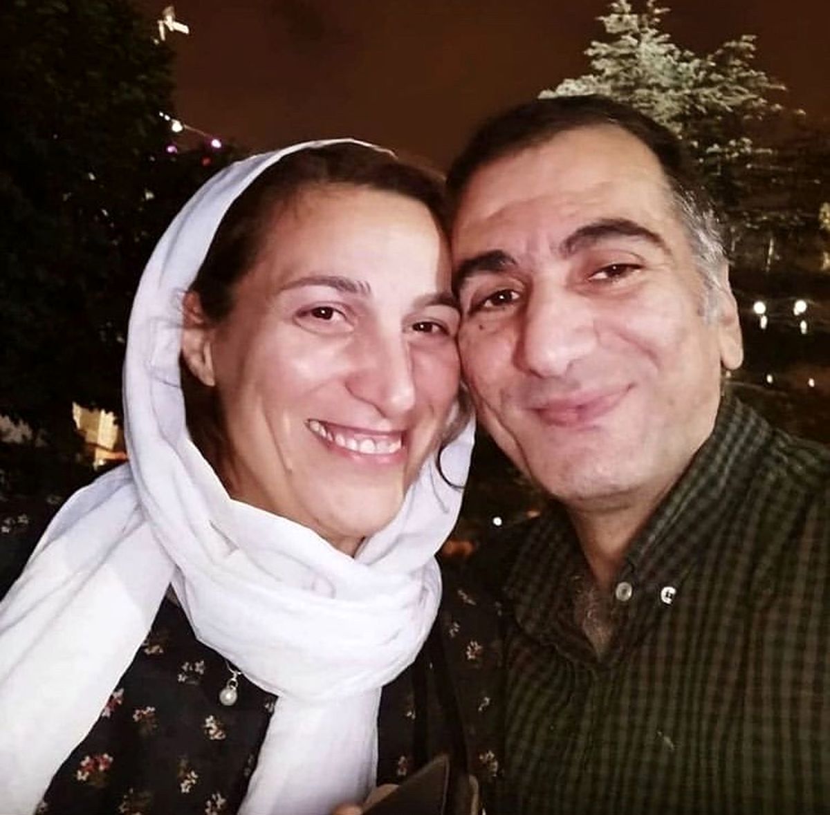 سلفی جدید فلامک جنیدی و همسرش + عکس