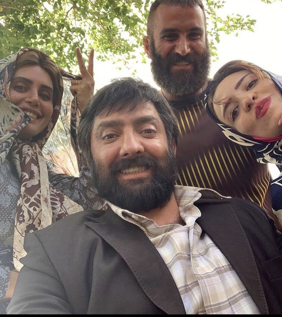 گریم هایی دیده نشده از بازیگران ابلق + عکس