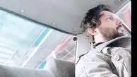 حامد بهداد در تاکسی + عکس