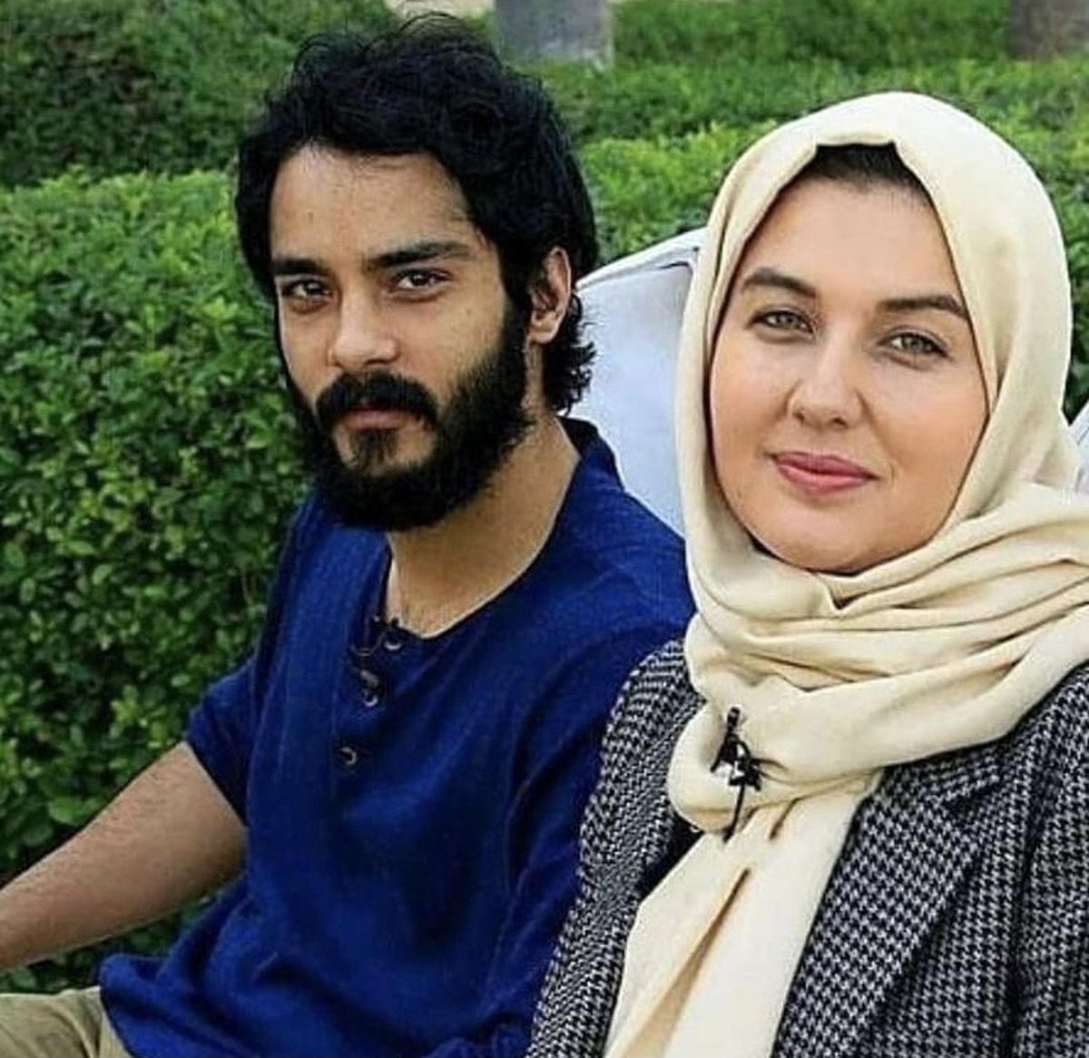 گلوریا هاردی و شوهر جوانش + عکس