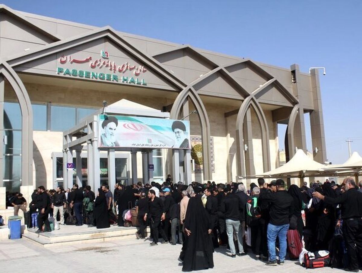 ازدحام در مرز مهران ؛ زائران تغییر مسیر دهند