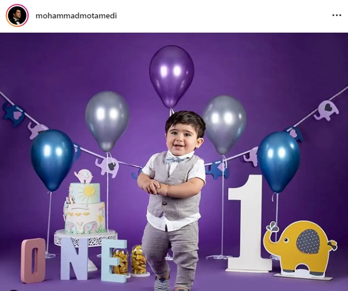 پسر کوچولو بانمک محمد معتمدی+عکس