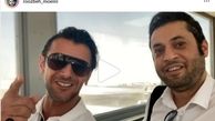 روزبه معینی در کنار داور عصر جدید + عکس