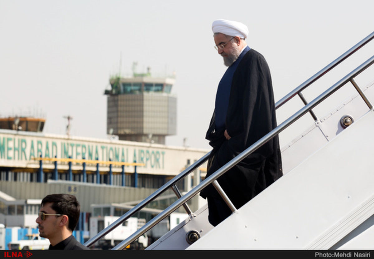 آغاز اولین سفر استانی رئیس‌جمهور در دولت دولت دوازدهم/ روحانی وارد زابل شد