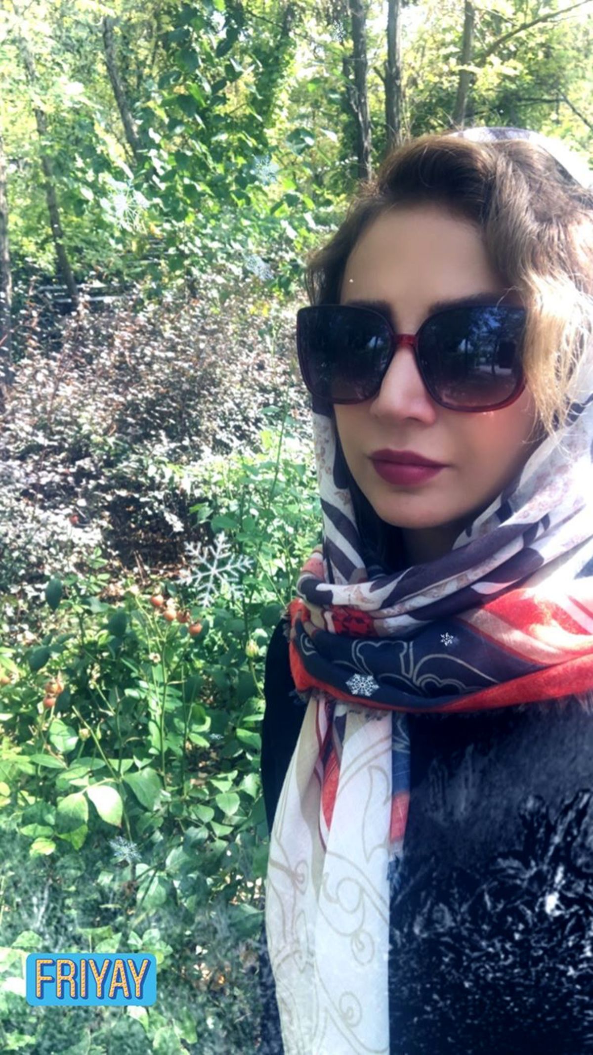 طبیعت گردی شبنم قلی خانی + عکس