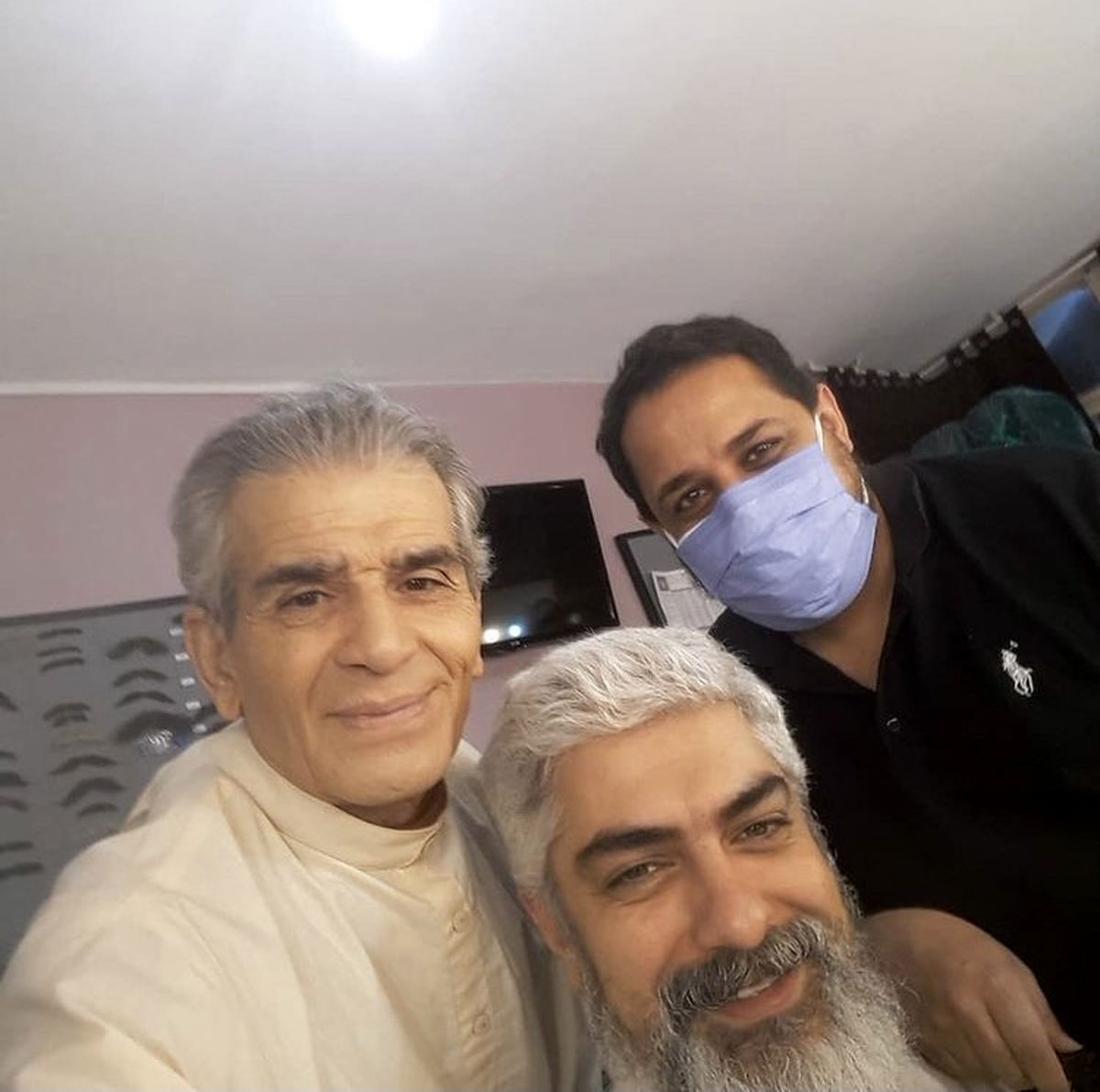 محمد شیری در کنار همسر سابق بازیگر مشهور + عکس