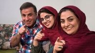 عکس خانوادگی مرحوم علی سلیمانی با همسر و دخترش