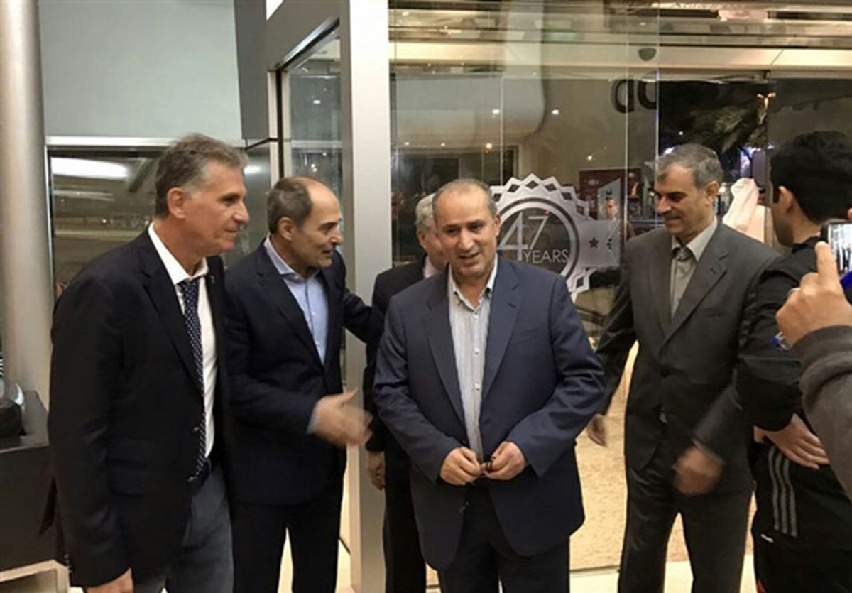جلسه رئیس فدراسیون فوتبال با کی‌روش برگزار شد