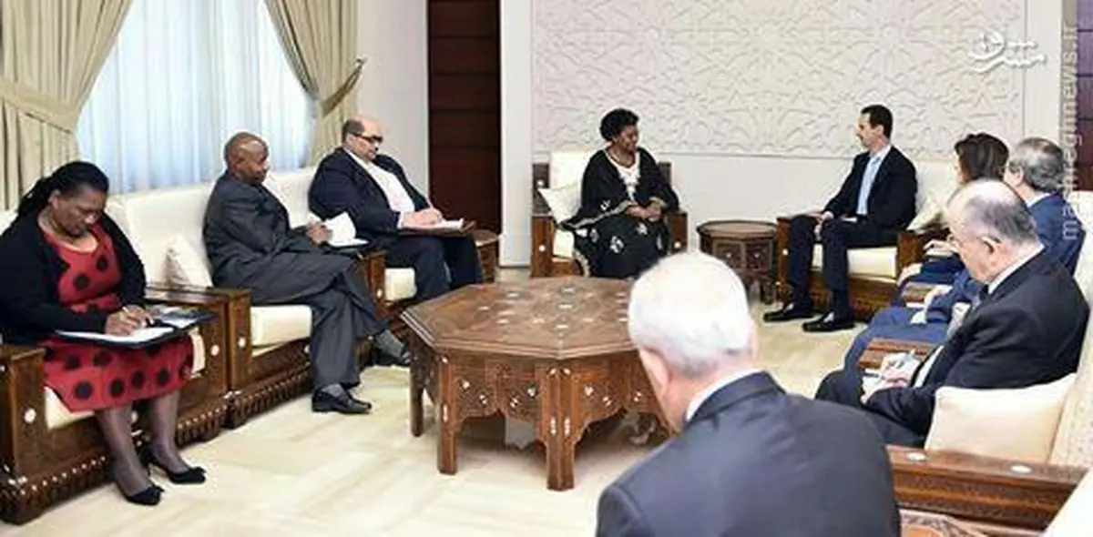 سفر هیئت بلندپایه آفریقایی به سوریه