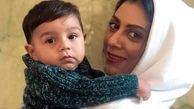 مونا فرجاد با نینی تپلی +عکس