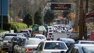 ترافیک نیمه‌سنگین در جاده چالوس