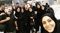 جمع بازیگران در نجف برای اربعین+عکس
