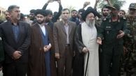 تشییع پیکر شهید مدافع حرم «سید فاضل موسوی امین» در اهواز