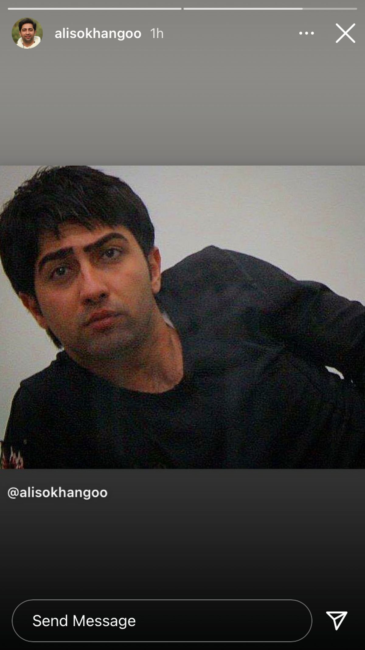 علی سخنگو در جوانی + عکس