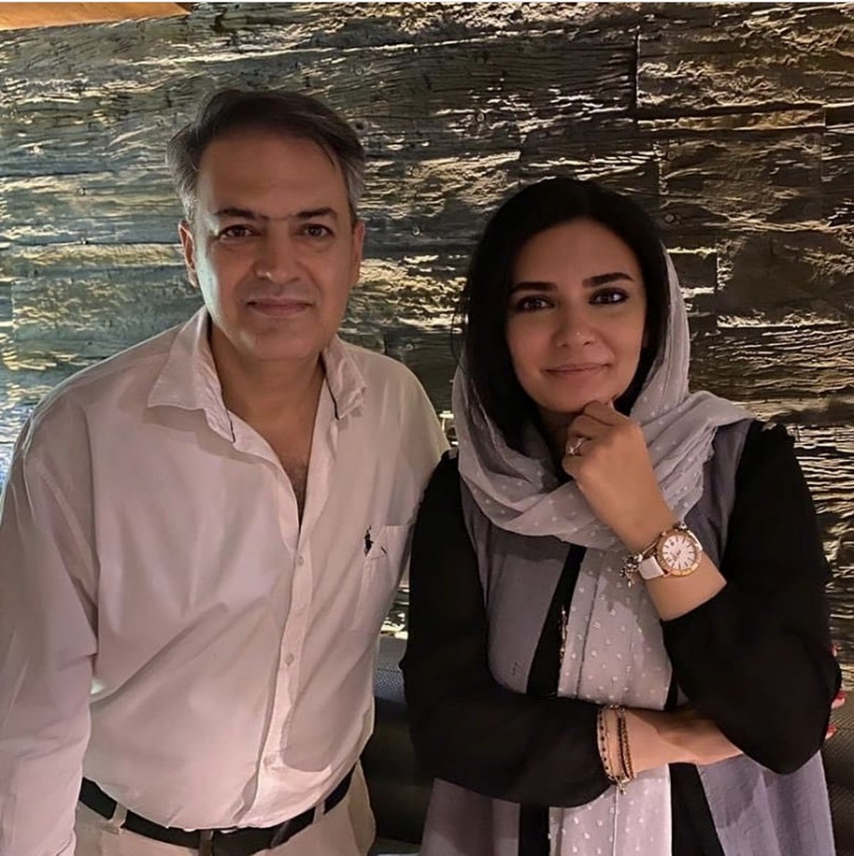 لیندا کیانی و ‌برادرش + عکس