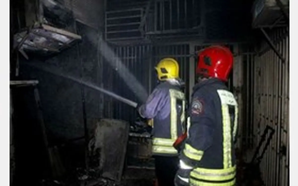 اتصال برق خانه مسکونی را به آتش کشید