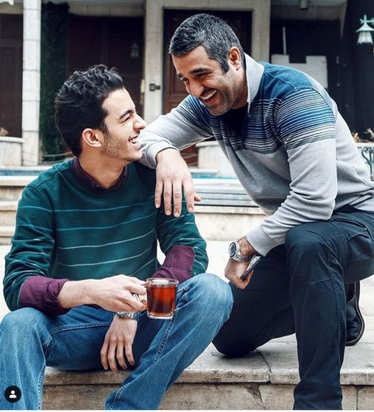 همسایه دیوار به دیوار پژمان جمشیدی + عکس