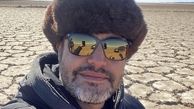 آقای بازیگر گم شده در بیابان بی آب و علف + عکس
