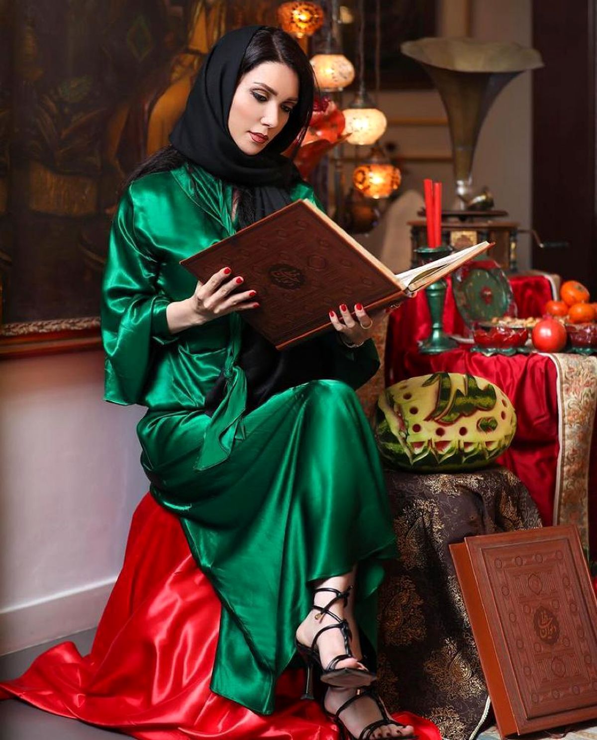 تیپ جذاب یلدایی شهرزاد کمال زاده