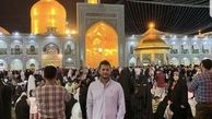 زیارت سیاوش خیرابی در مشهد + عکس