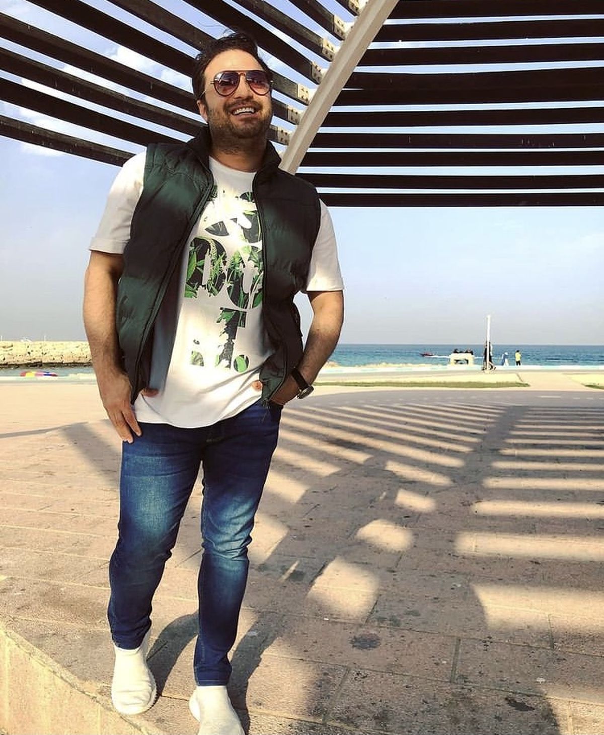 حال خوب بابک جهانبخش پس از عمل قلبش + عکس