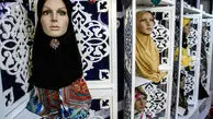دوخت رایگان چادر مشکی در نمایشگاه عفاف و حجاب