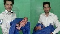 تولد نوزاد ریگانی در آمبولانس 