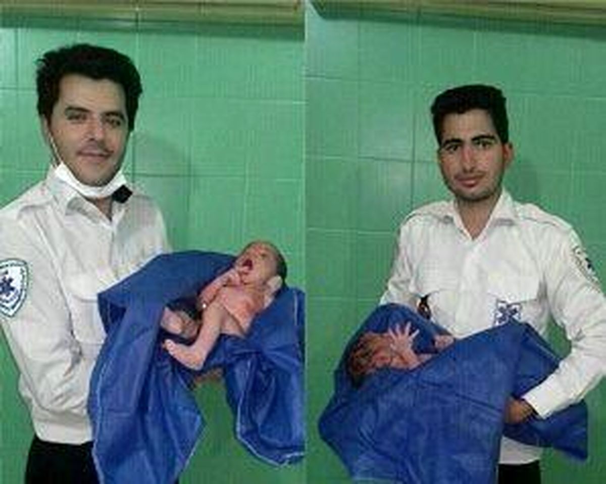 تولد نوزاد ریگانی در آمبولانس 