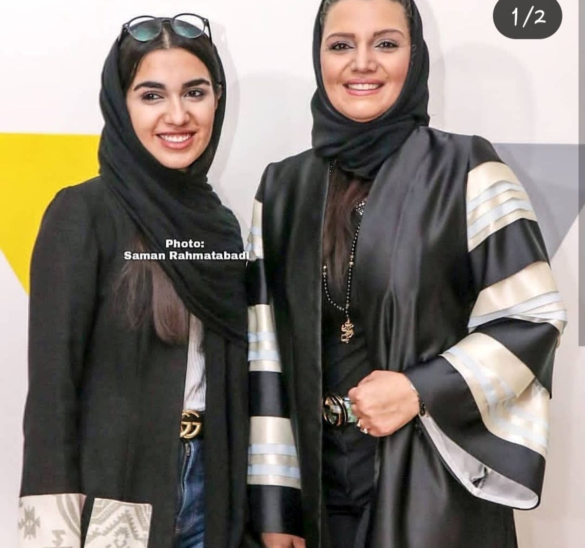 مانتو مزونی و خاص الهام پاوه نژاد +عکس