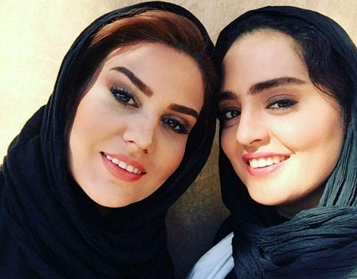 تیپ جدید نرگس محمدی و رز رضوی در یک آرایشگاه +عکس