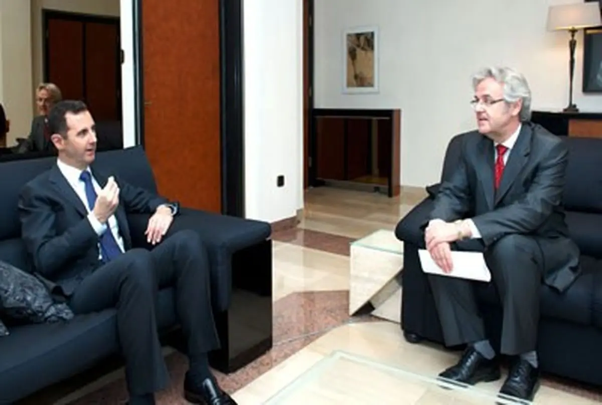 روابط سوریه با ایران براساس قوانین بین المللی است